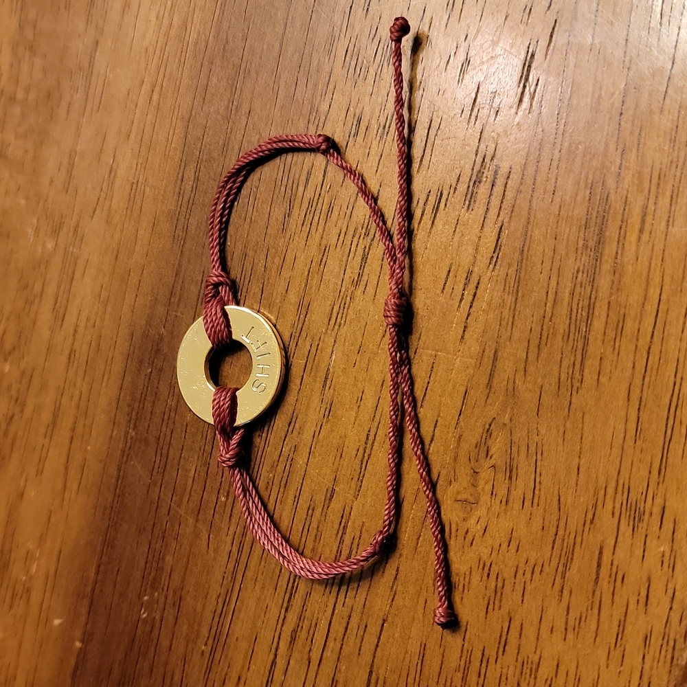 BUY MORE. SAVE MORE. My Intent Red Custom Twist Bracelet: SHIFT